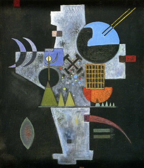 1926 Vladimir Kandinsky - The shape of the cross