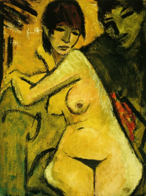 1920 Otto Mueller Amant - couple