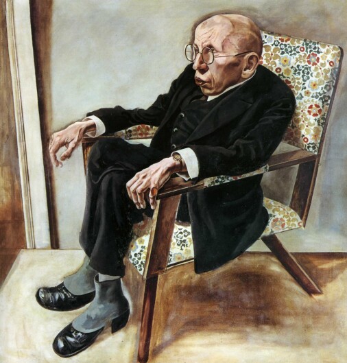 1925 George Grosz - Portrait of Max Hermann-Neisse
