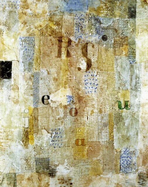 1922 Paul Klee - The voice of the singer Rosa Silber