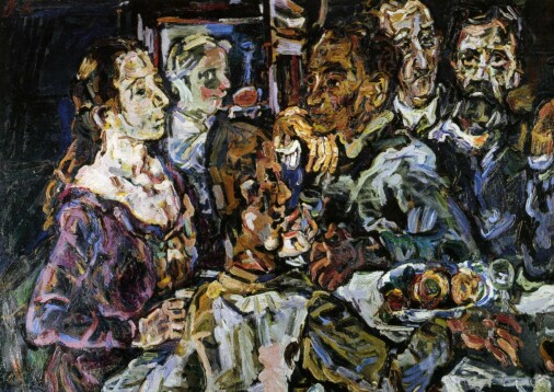 1917 1918 Oskar Kokoschka - Friends