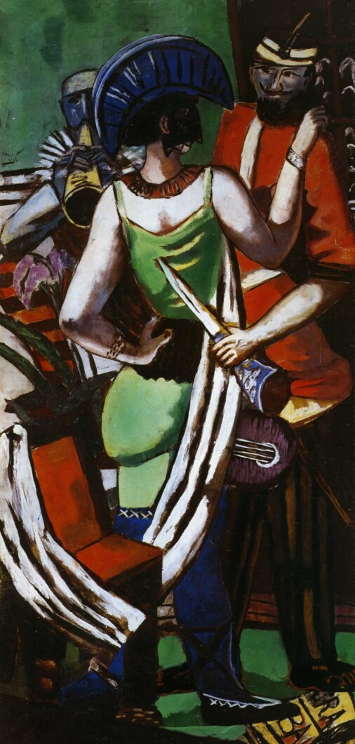 1930 Max Beckmann - Mardi gras Parisien