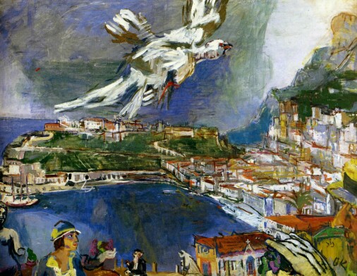 1925 Oskar Kokoschka Monte-Carlo