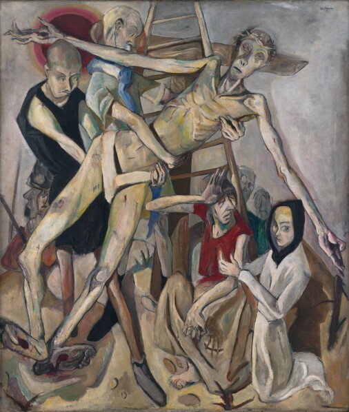 Max Beckmann. Descent from the Cross. 1917
