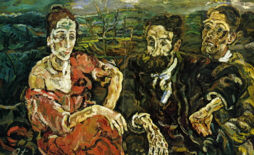 1916 1917 Oskar Kokoschka - Emigrants
