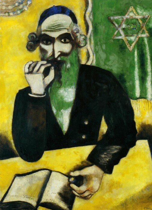 1912 Marc Chagall - Rabbi