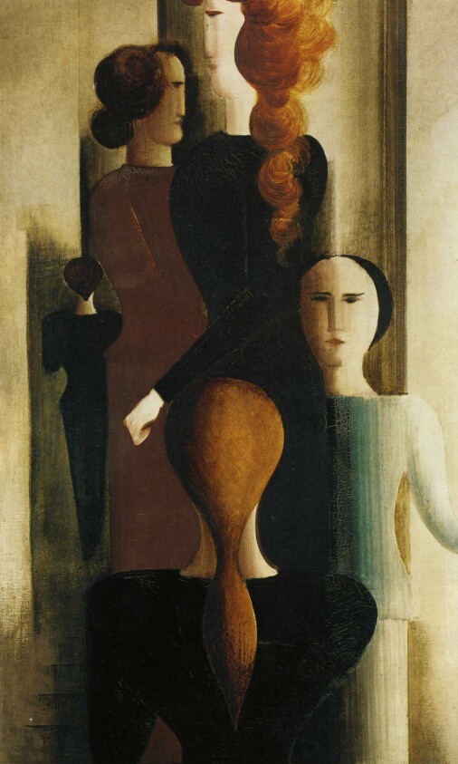 1925 Oscar Schlemmer - Stairs women