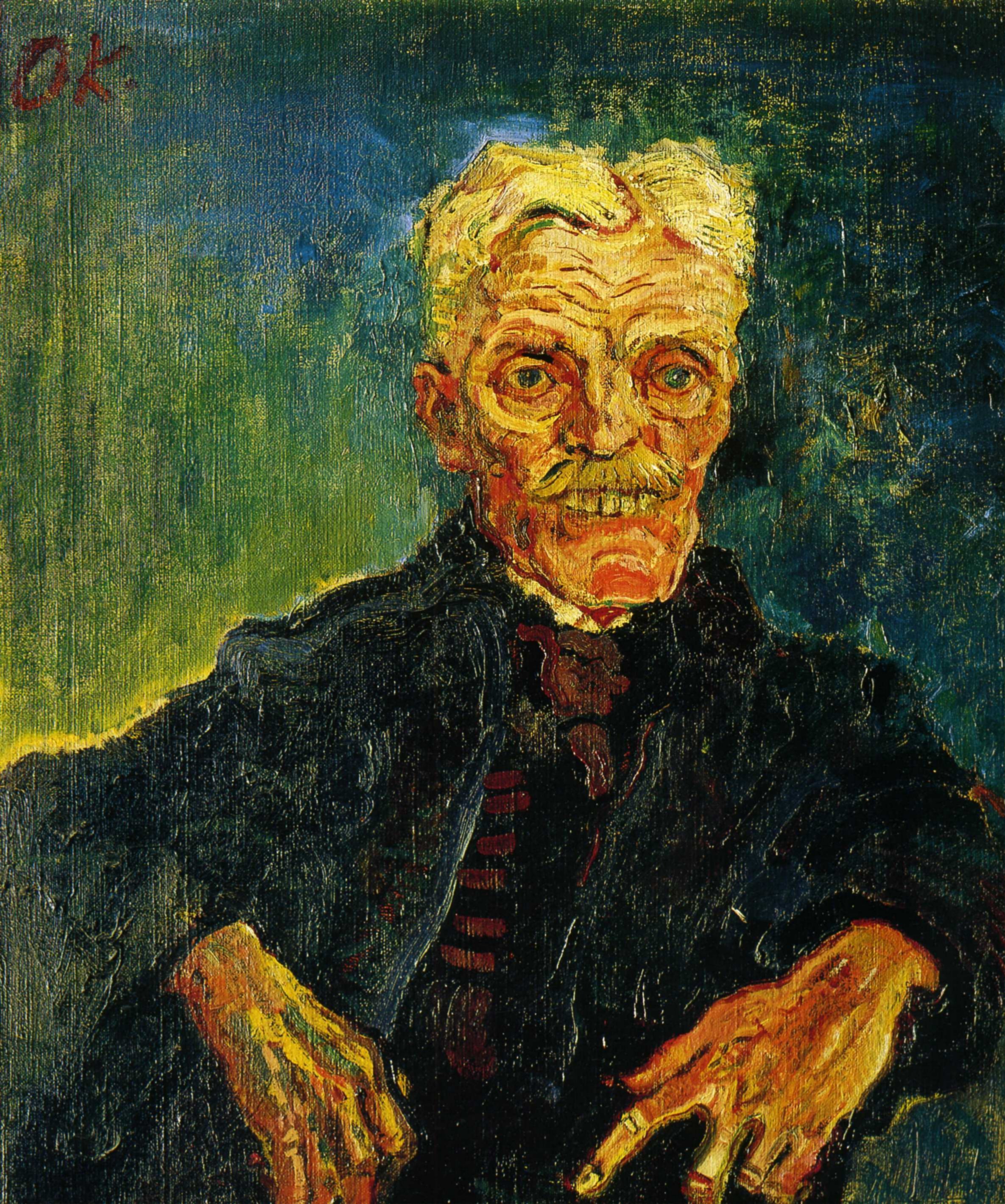 1907 Oskar Kokoschka - Old Man