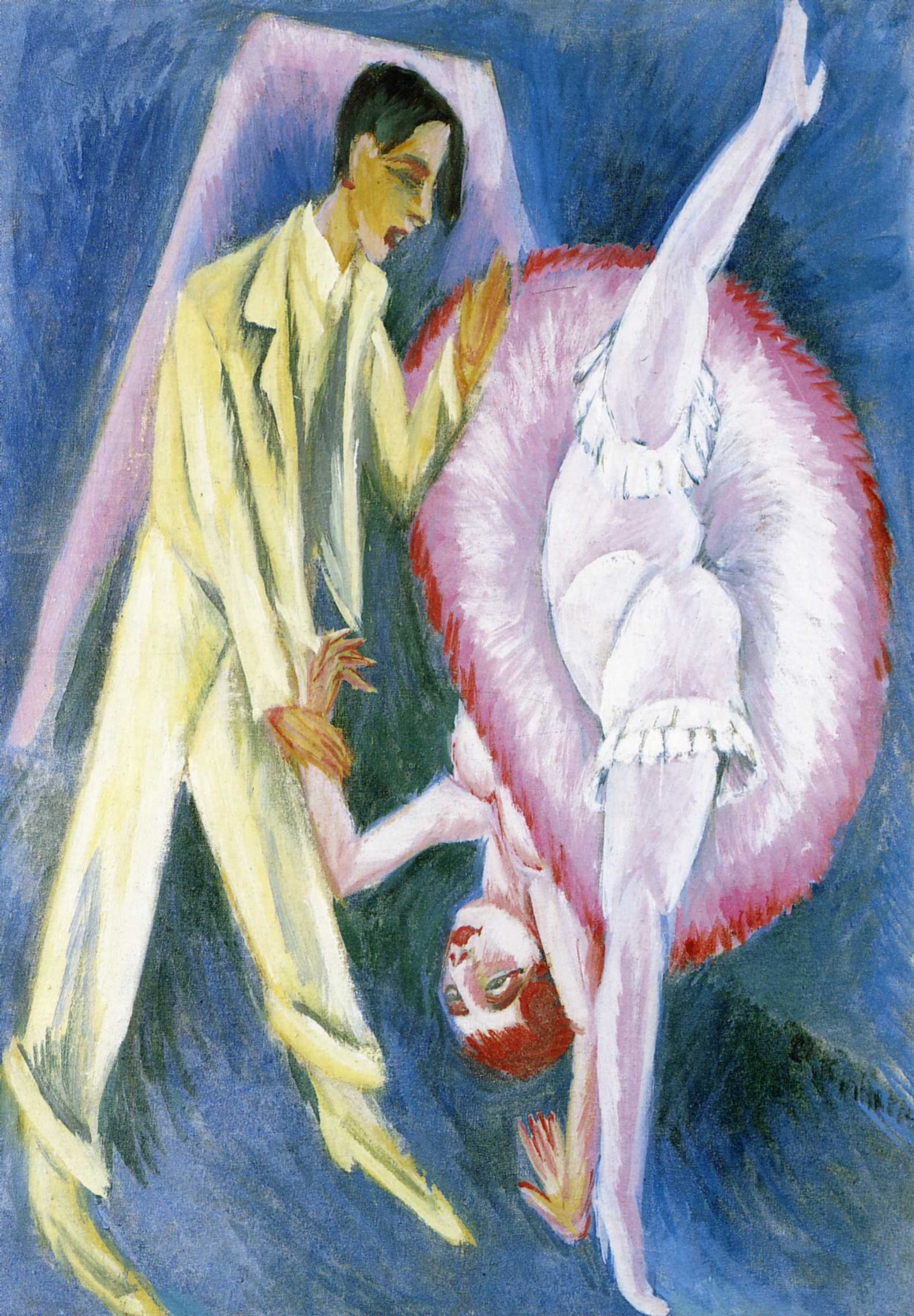 1914 Ernst Ludwig Kirchner - Couple dancing