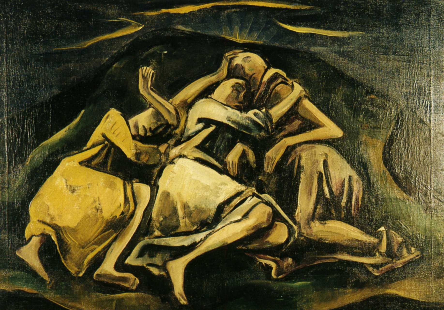 1919 Karl Hofer - sleeping men