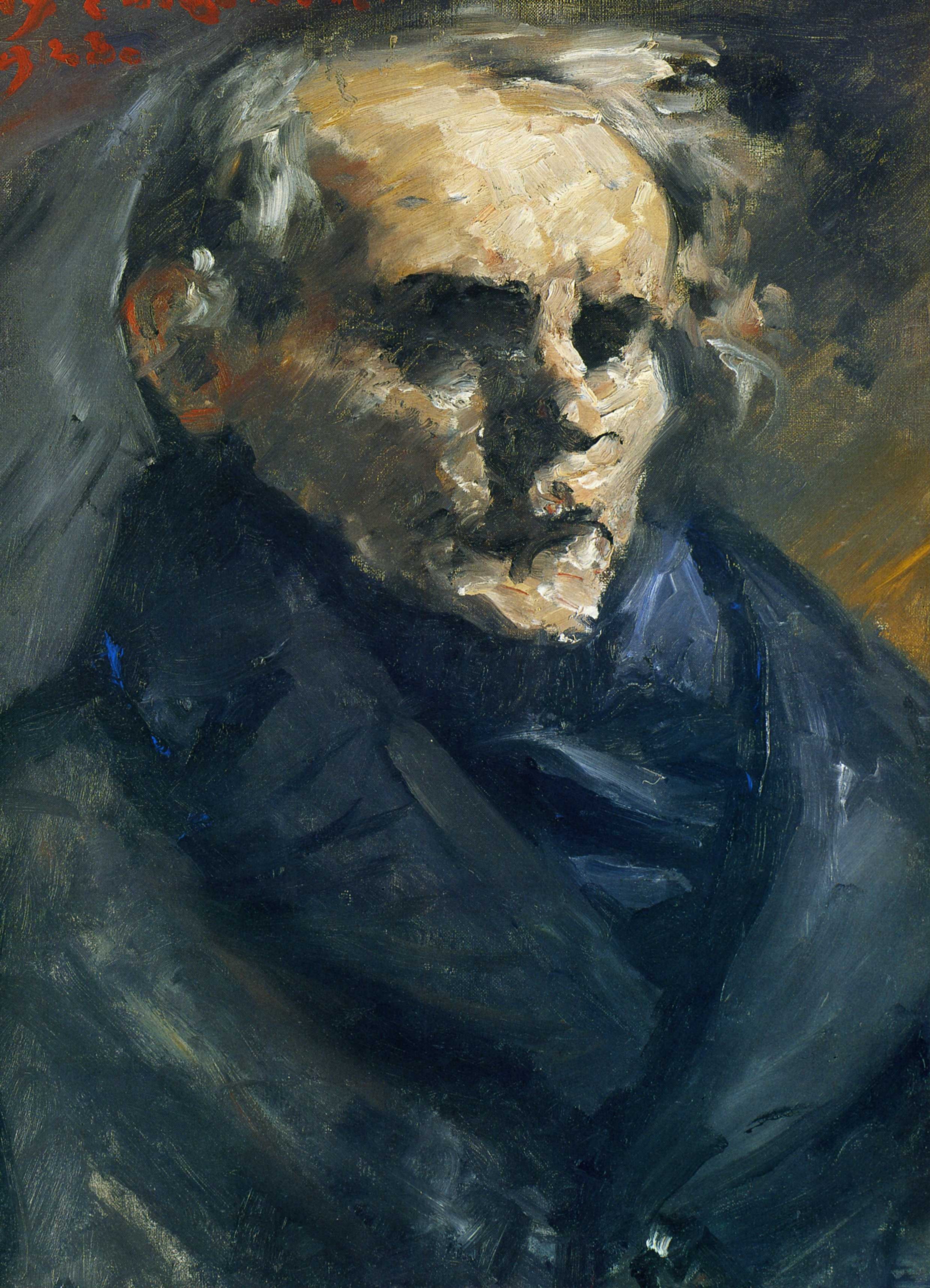 1923 Lovis Corinth - Portrait of the painter Bernt Gronvold