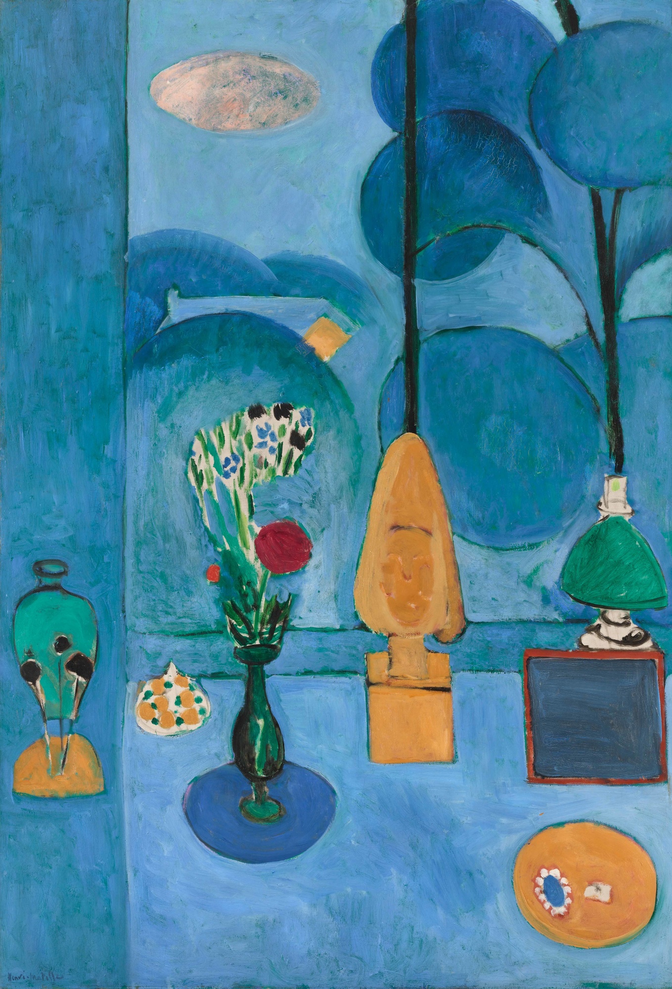 Henri Matisse. The Blue Window. 1913